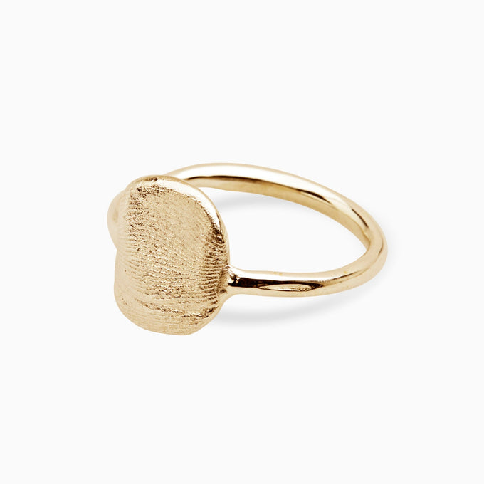 Impression Ring | Yellow Gold