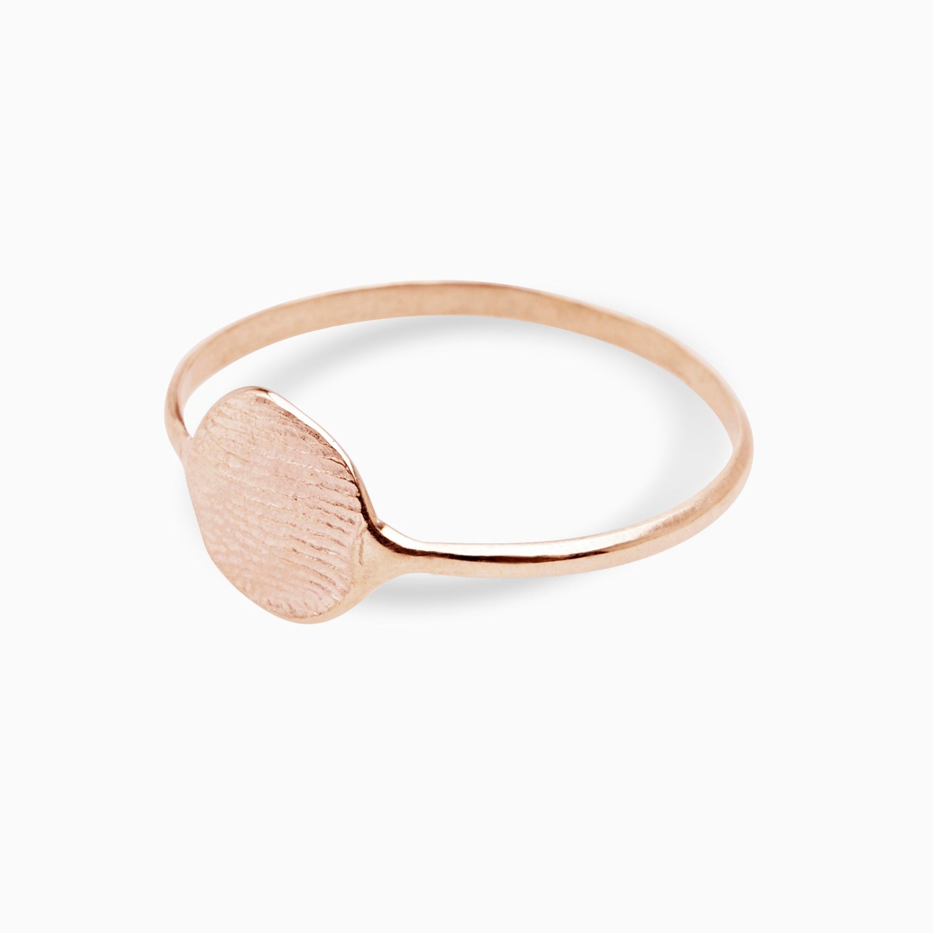 Impression Ring | Rose Gold – Linden Cook Jewellery