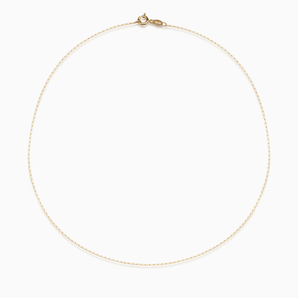 Square Fuse Necklace | Gold