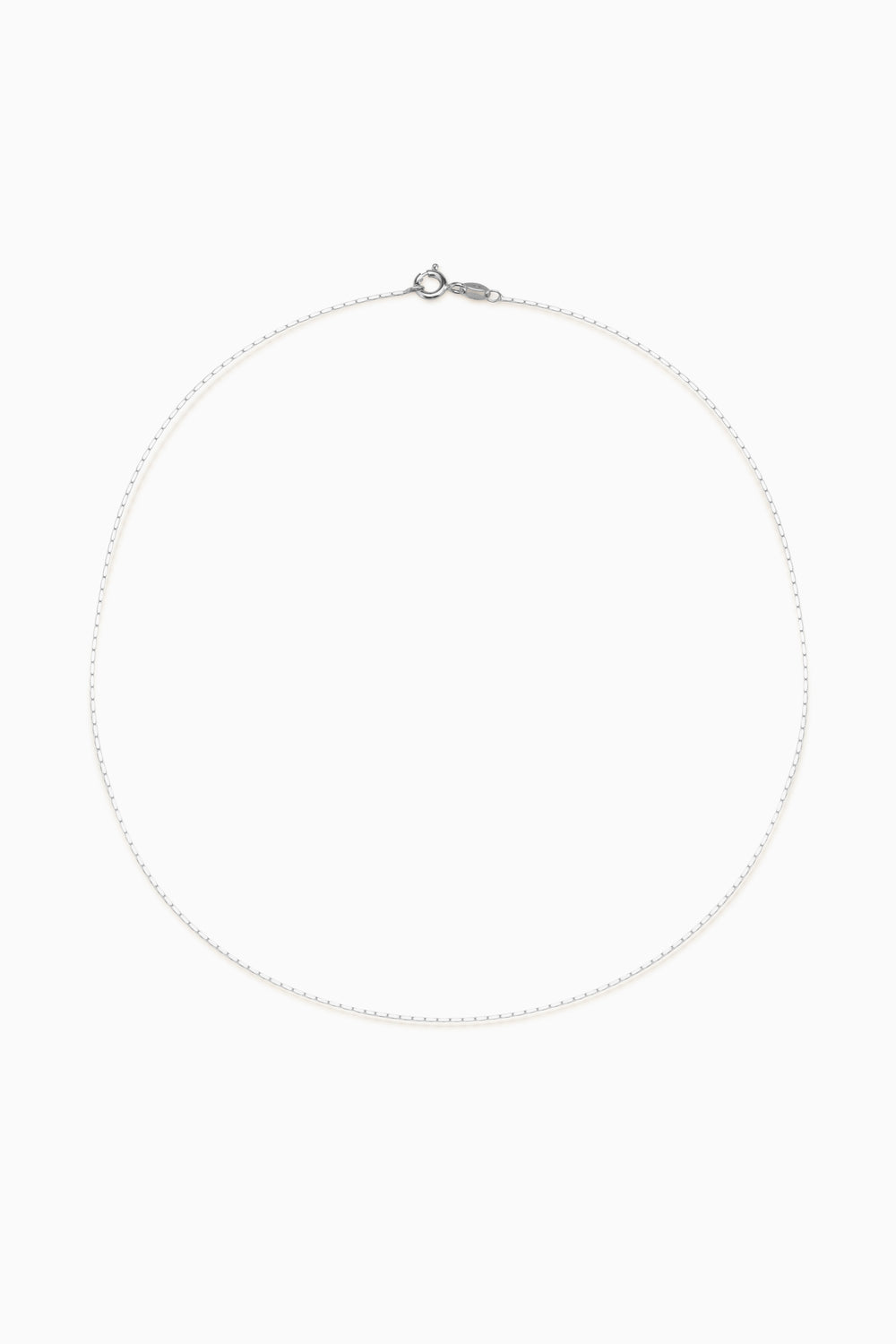Square Fuse Necklace | Silver