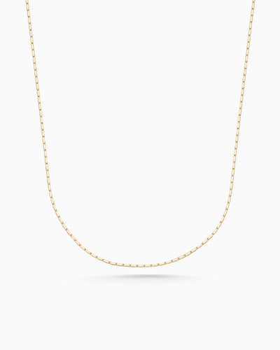 Square Fuse Necklace | Gold