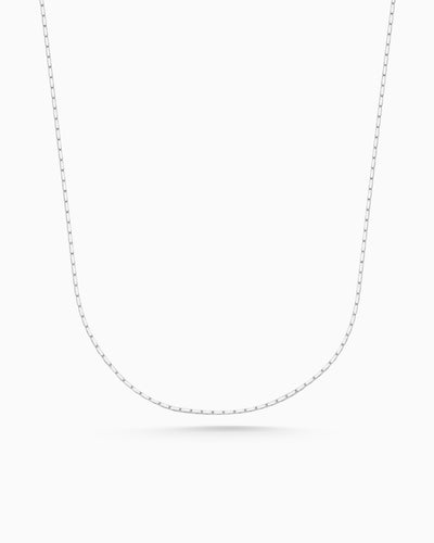 Square Fuse Necklace | Silver