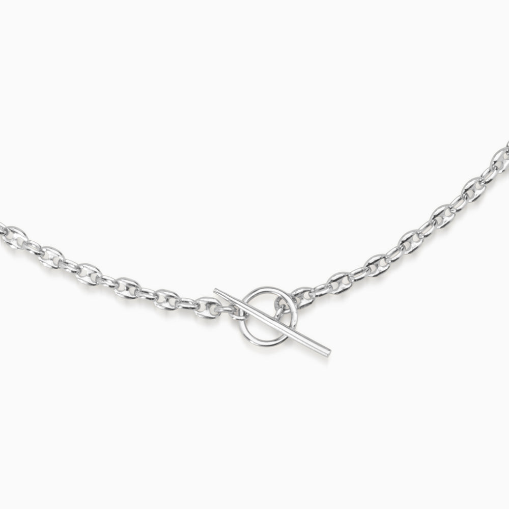 Spear Fob Necklace | Silver