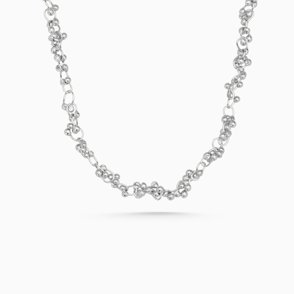 Cherrie Necklace | Silver