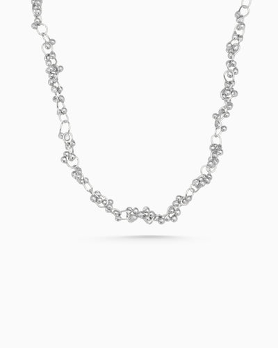 Cherrie Necklace | Silver