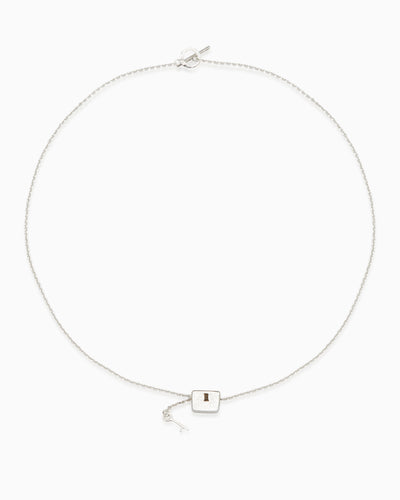 Baggage Necklace | Silver