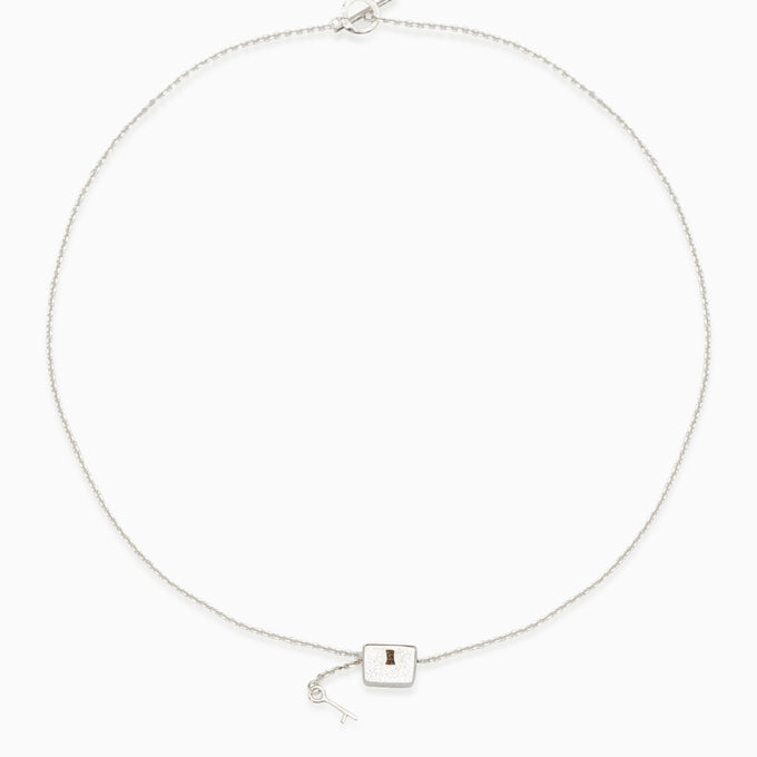 Baggage Necklace | Silver