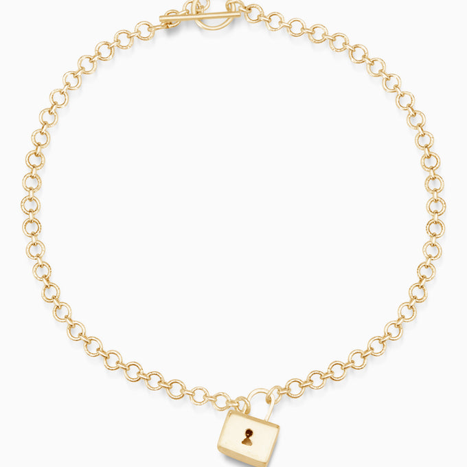 XL Baggage Necklace | Gold