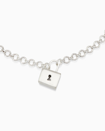 XL Baggage Necklace | Silver