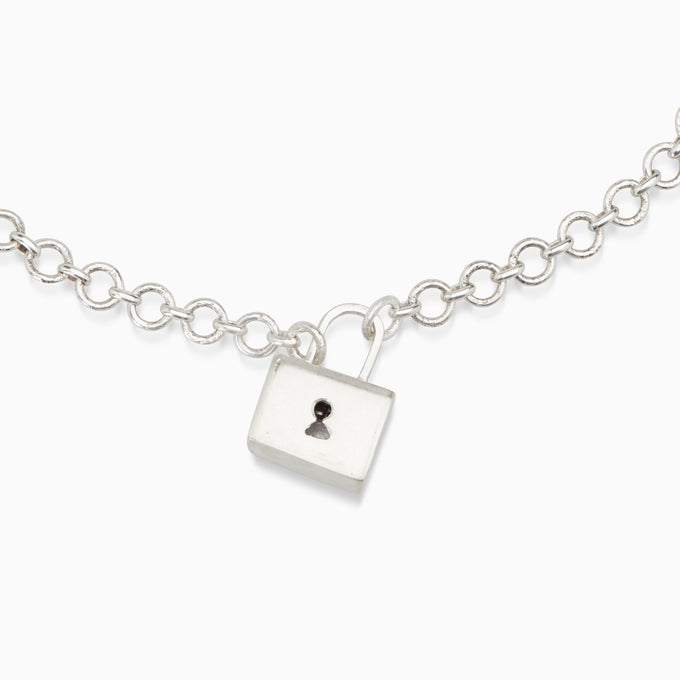 XL Baggage Necklace | Silver