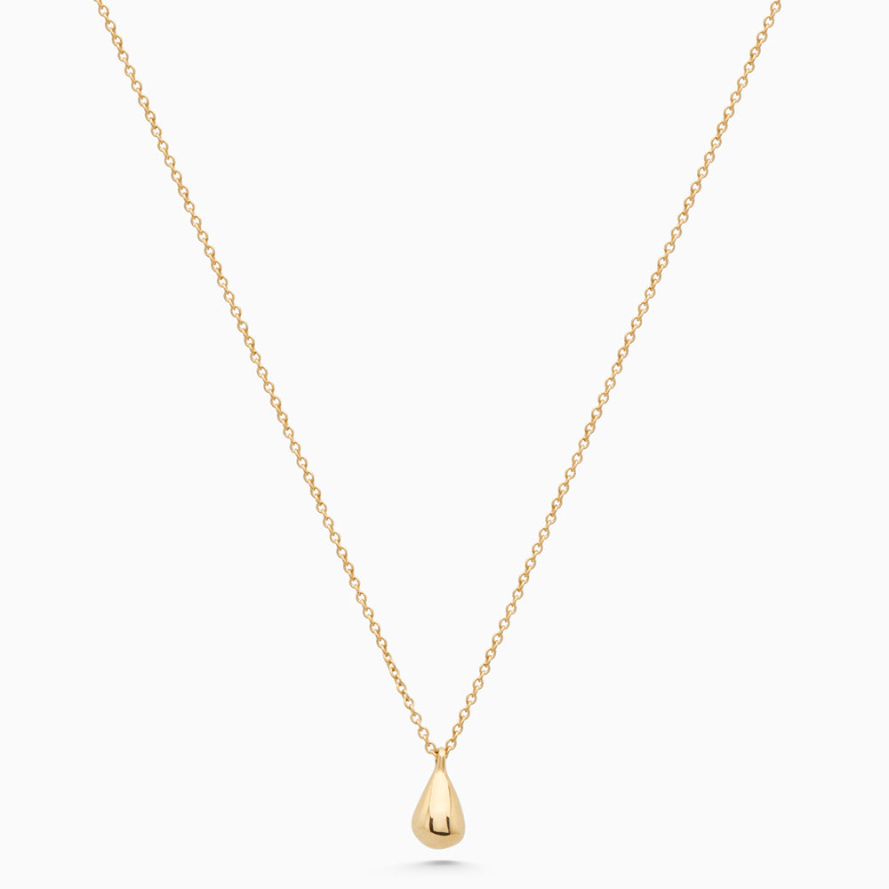 Tear Drop Necklace | Gold