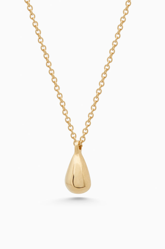 Tear Drop Necklace | Gold