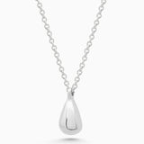 Tear Drop Necklace | Silver