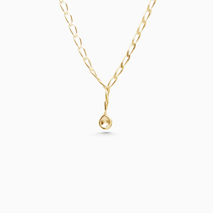 Chunky Tear Drop Chain | Gold