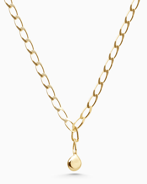 Chunky Tear Drop Chain | Gold