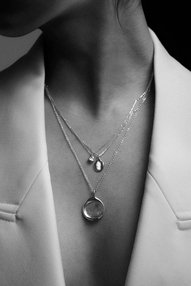 Ingot Necklace | Silver