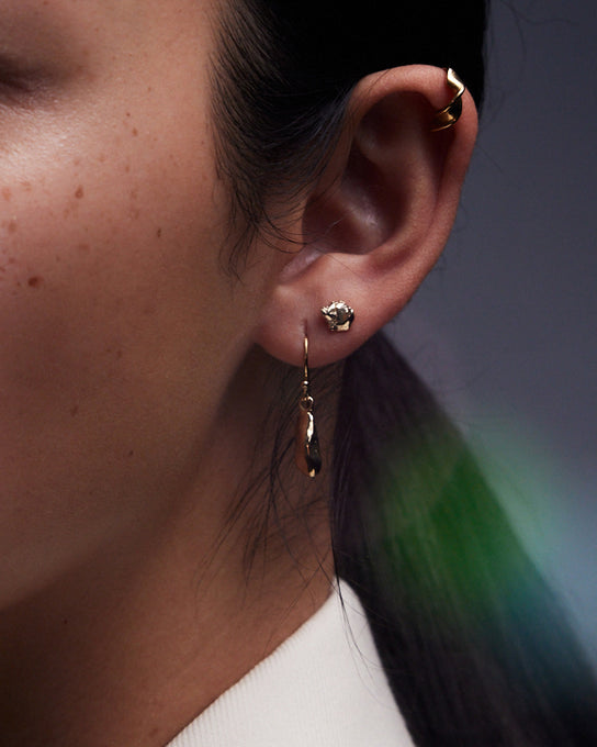 Wave Ear Cuff | Gold