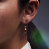 Classic Ingot Drop Earrings | Gold