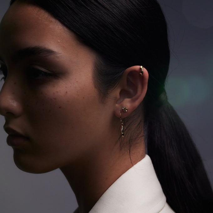 Ingot Studs | Gold