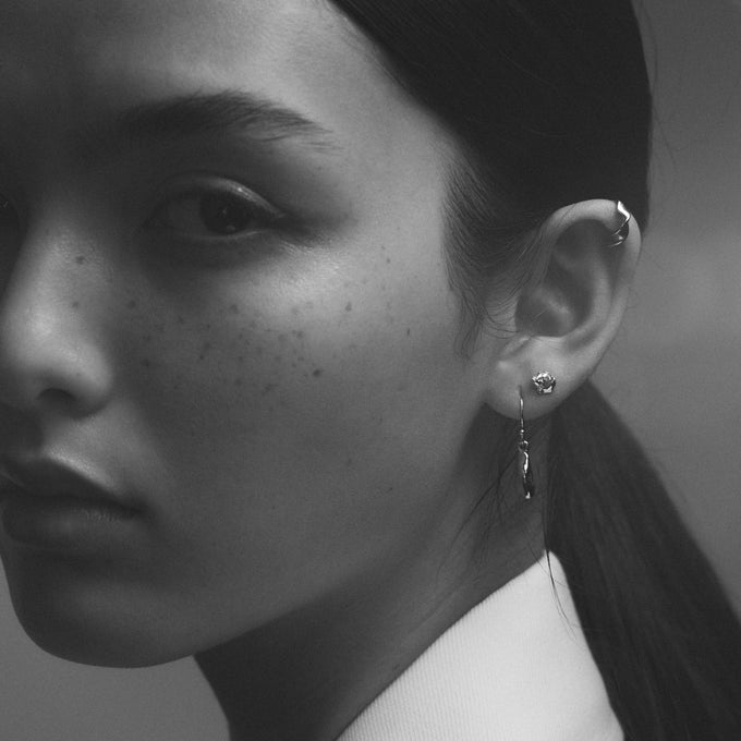 Classic Ingot Drop Earrings | Silver