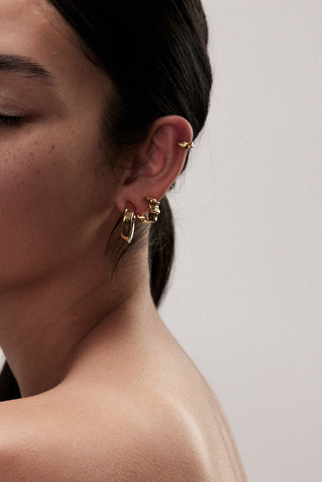 Swell Hoops | Gold