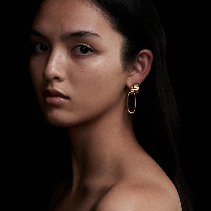 Vault Trim Hoops | Gold