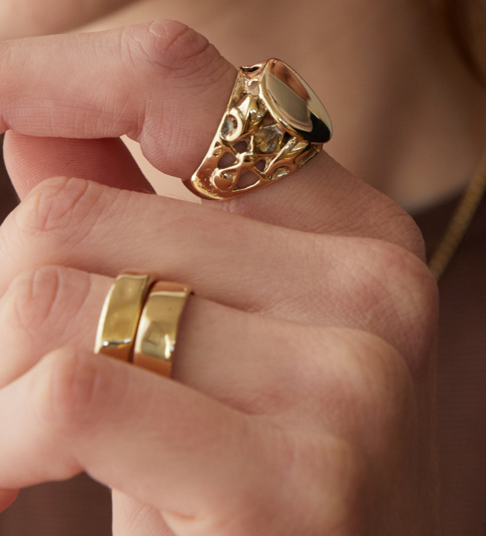 Reflection Ring | Solid Gold