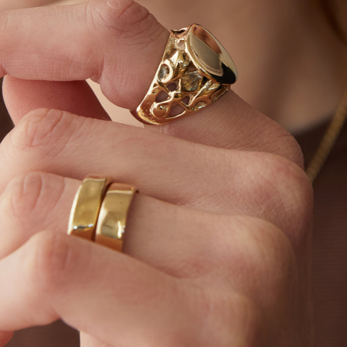 Reflection Ring | Solid Gold