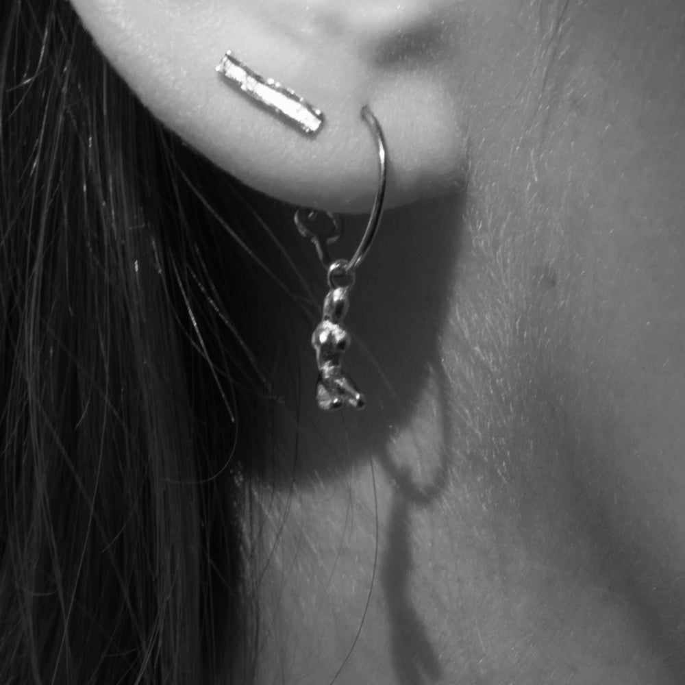 Folded Studs | Silver