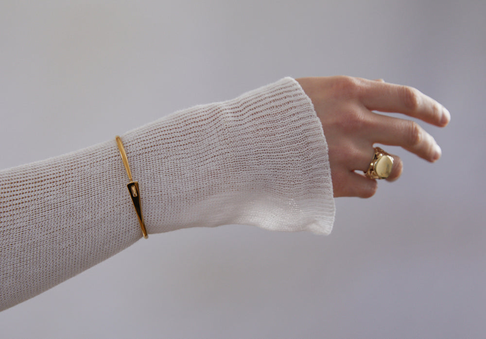 Catch Bangle | Gold