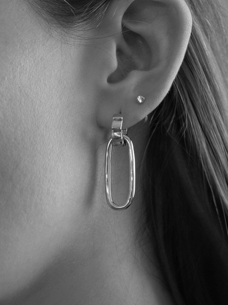 Vault Trim Hoops | Silver