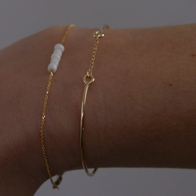 Weave Bracelet | Solid Gold