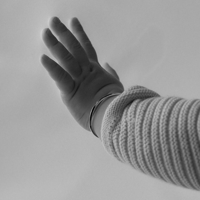 Birthflower Cuff | Silver