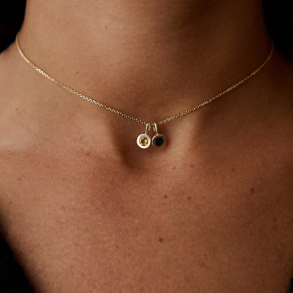 Birthstone Pendant | Gold