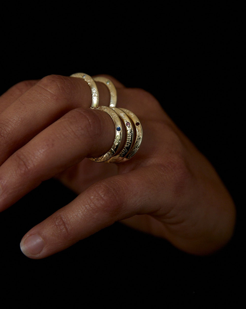 Birthstone Ring | Solid Gold