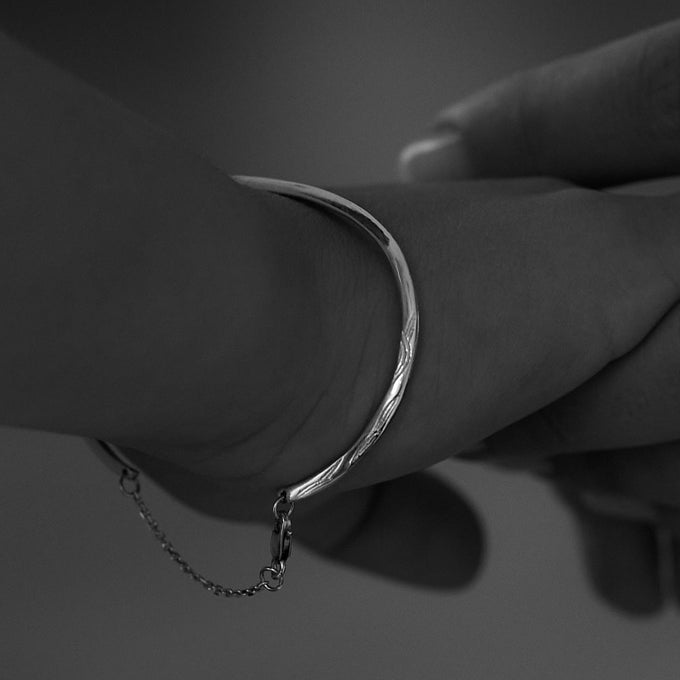 Birthflower Cuff | Silver