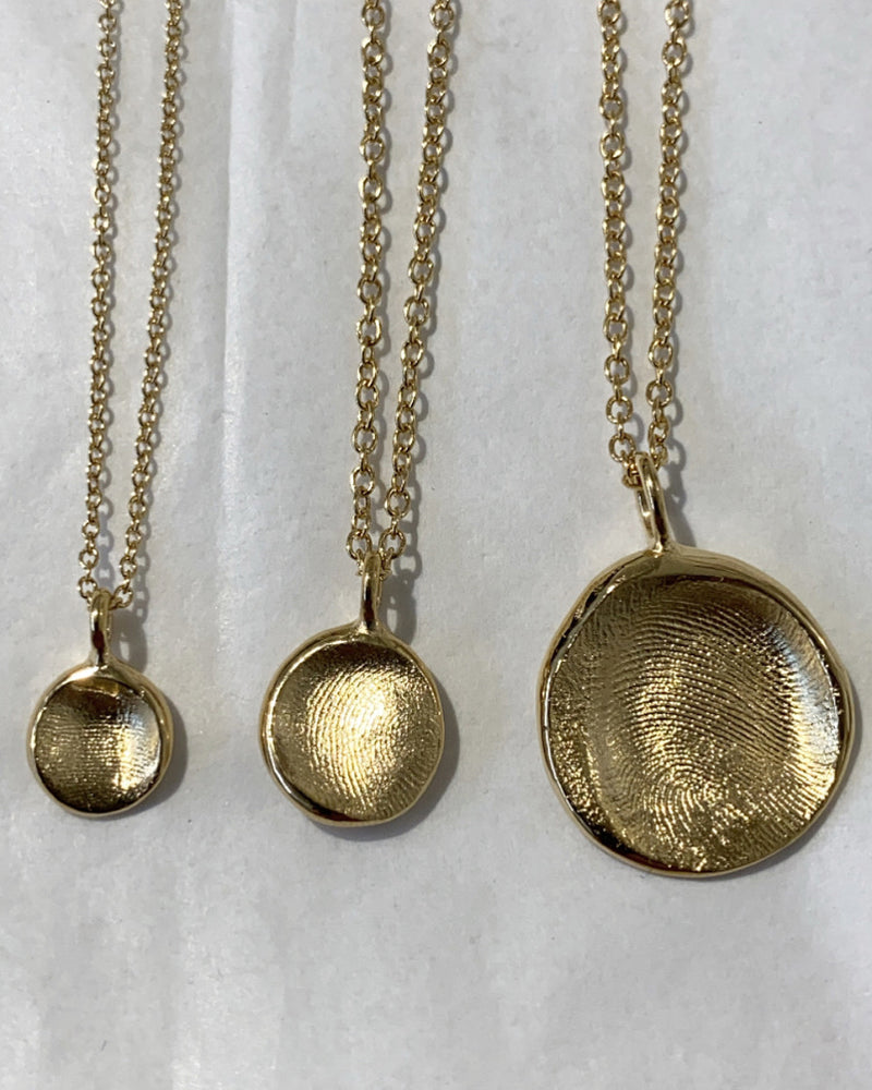 Impression Necklace | Yellow Gold