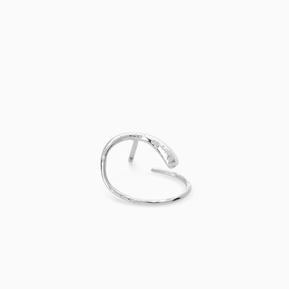 Arc Earring | Silver