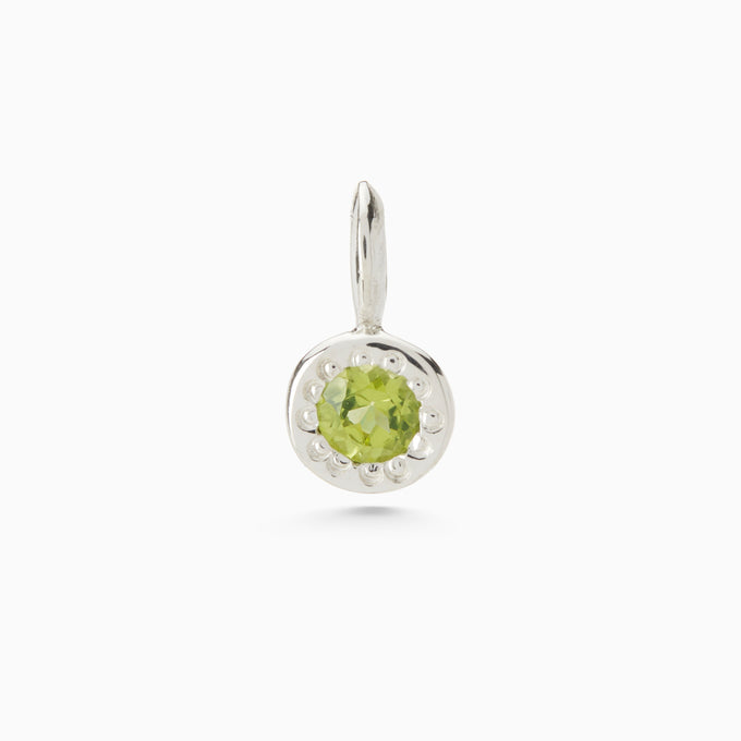 Birthstone Pendant | Silver