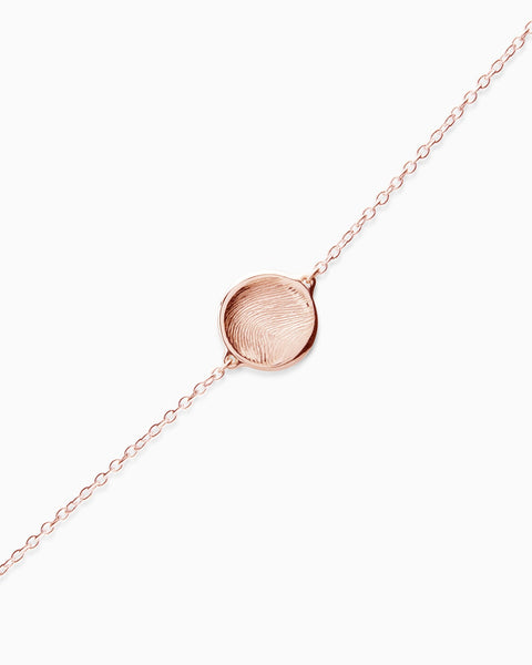 Custom Engraved Bracelet | Rose Gold