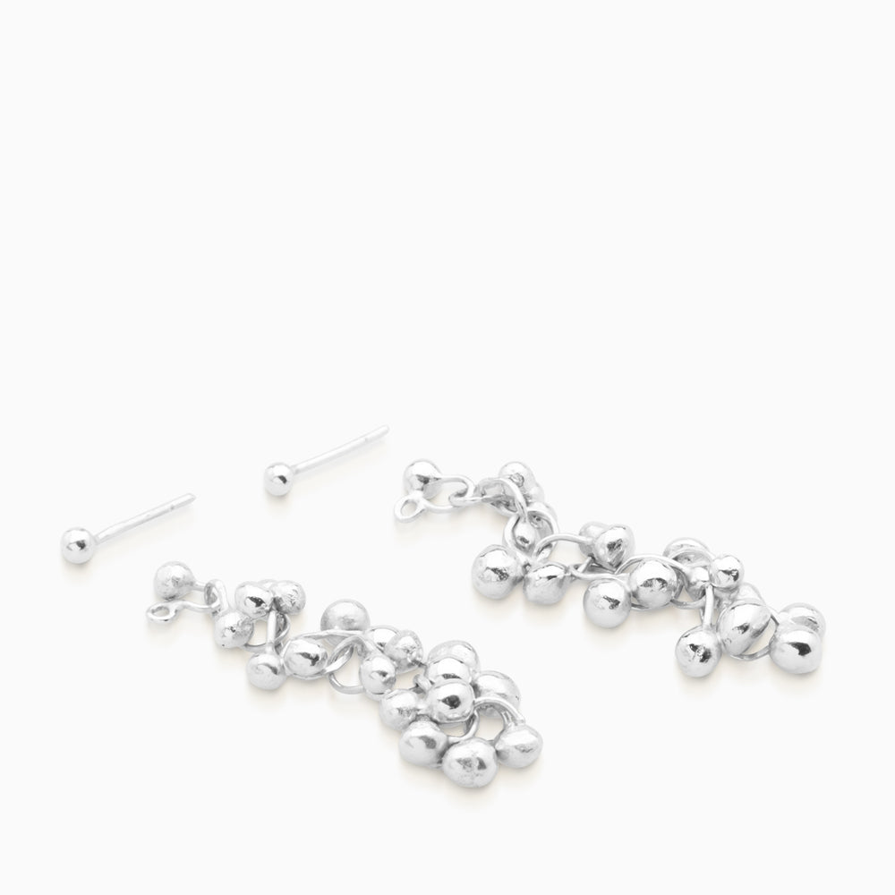 Chime Earrings  |  Silver