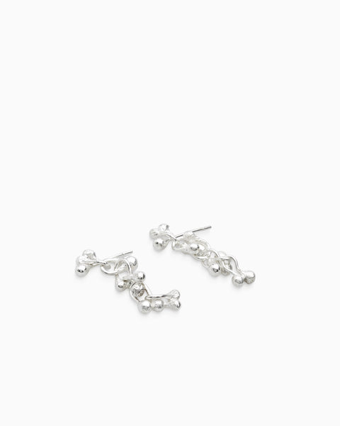 Chime Earrings Mini  |  Silver