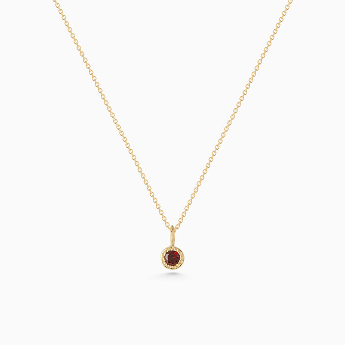 Birthstone Pendant | Gold