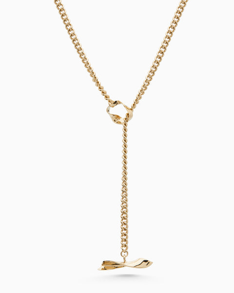 Chunky Flare Necklace | Gold