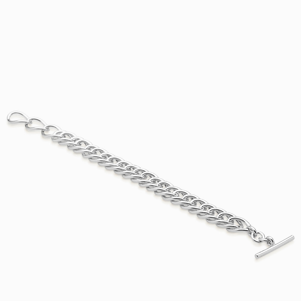 Chunky Link Bracelet | Silver
