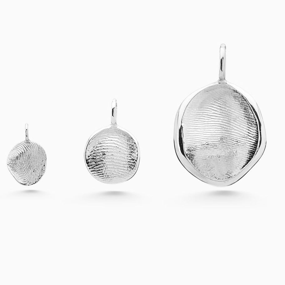 Impression Necklace | White Gold