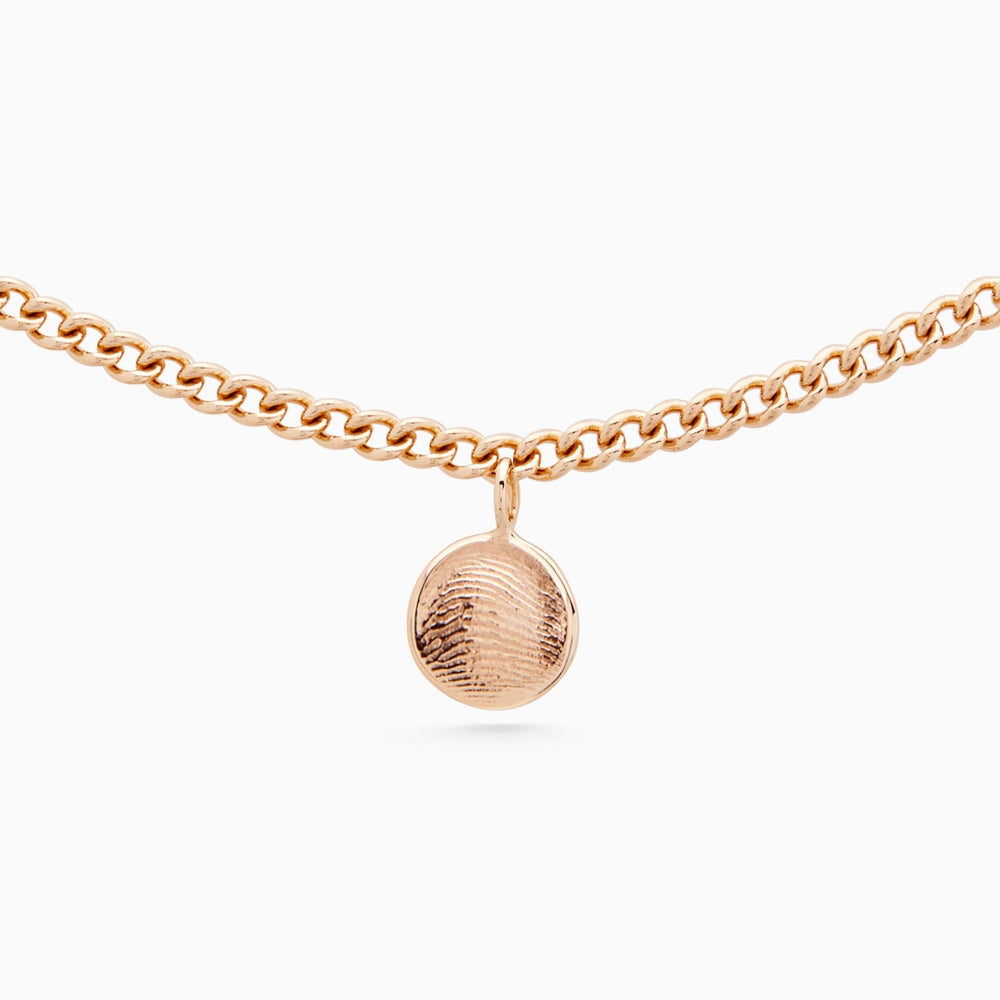 Impression Charm Bracelet | Rose Gold