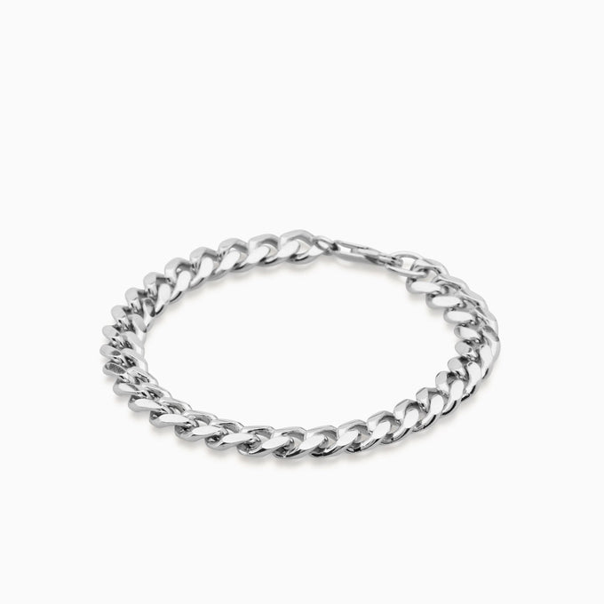 Chunky Curb Bracelet | Silver | Ready To Ship