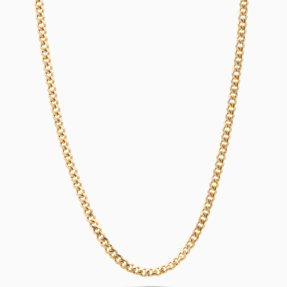 Chunky Curb Necklace | Gold