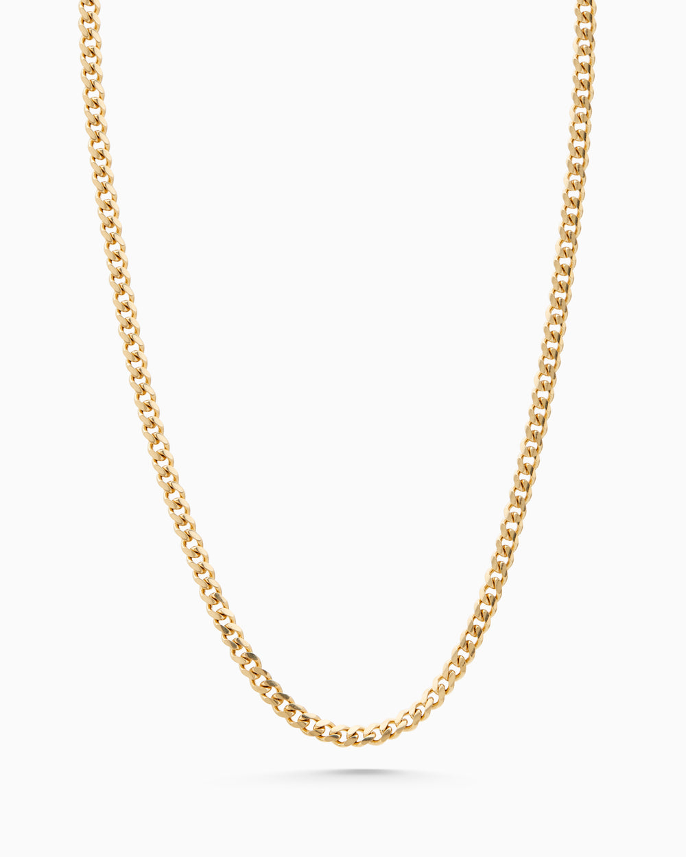 Chunky Curb Necklace | Gold